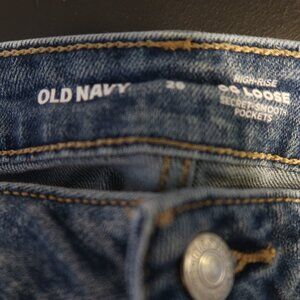 Old Navy High Rise OG Loose Jeans Size 26